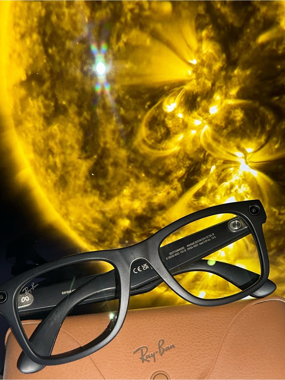 Ray-Ban Black Meta Glasses